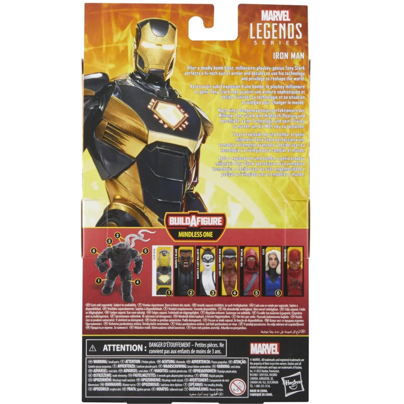 Marvel Legends Series Gamerverse Midnight Suns Iron Man 6" Action Figure