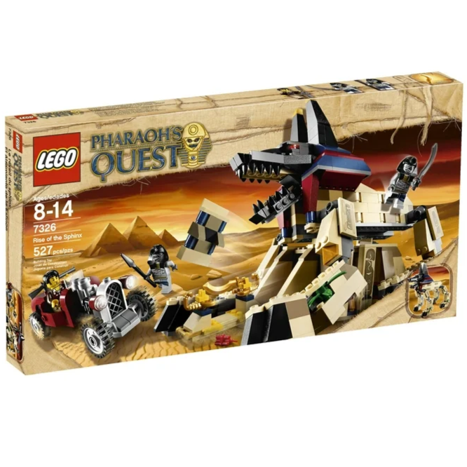 Lego Pharaoh:s Quest Rise Of The Sphinx #7326