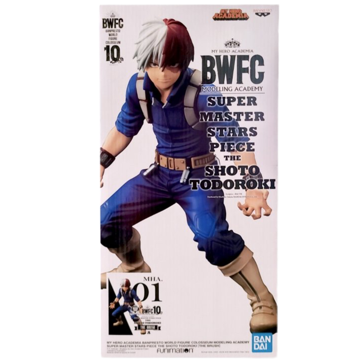 BWFC My Hero Academia 10th Anniversary Shoto Todoroki The Anime (Super Master Stars) Figure