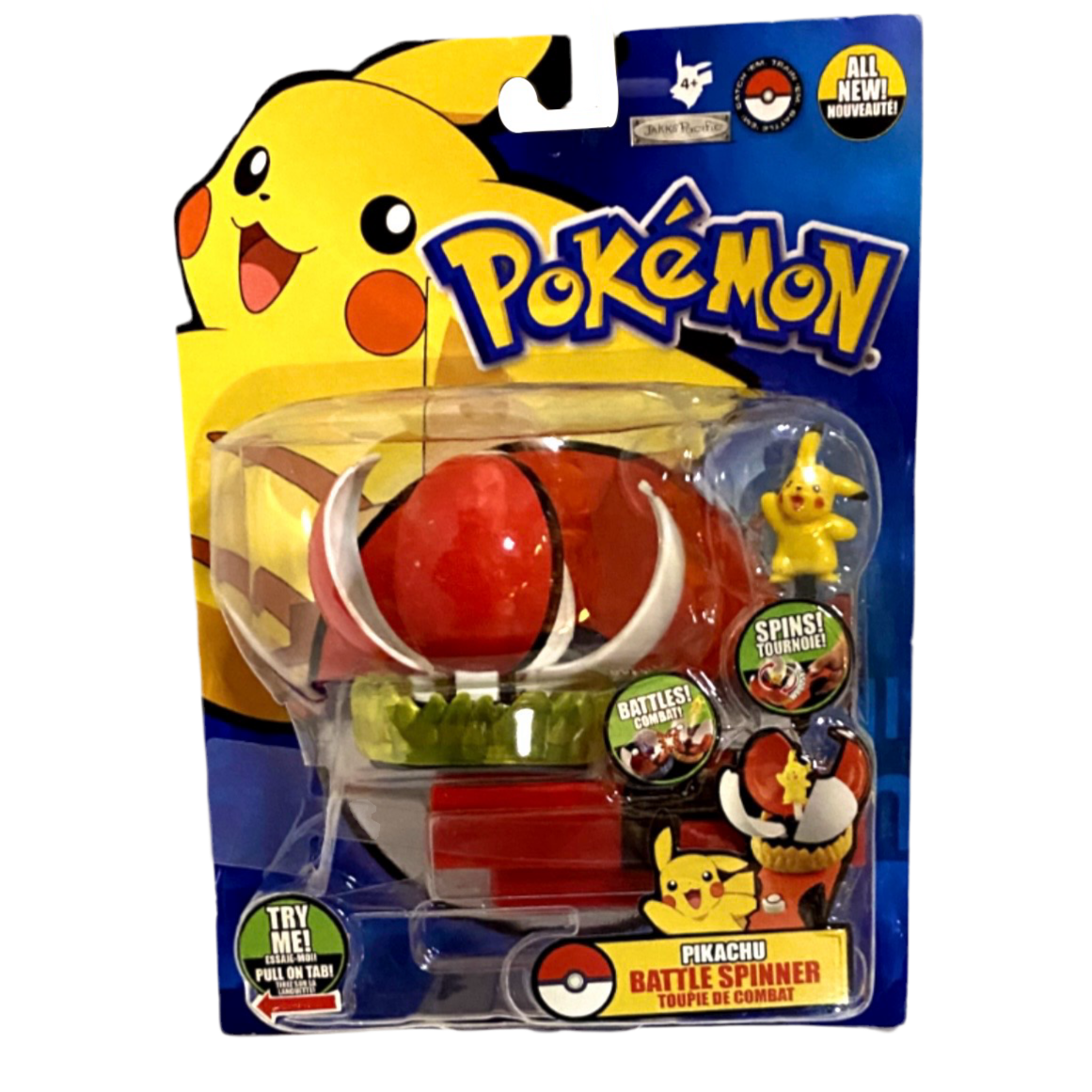Pokemon Battle Spinner -Pikachu Playset