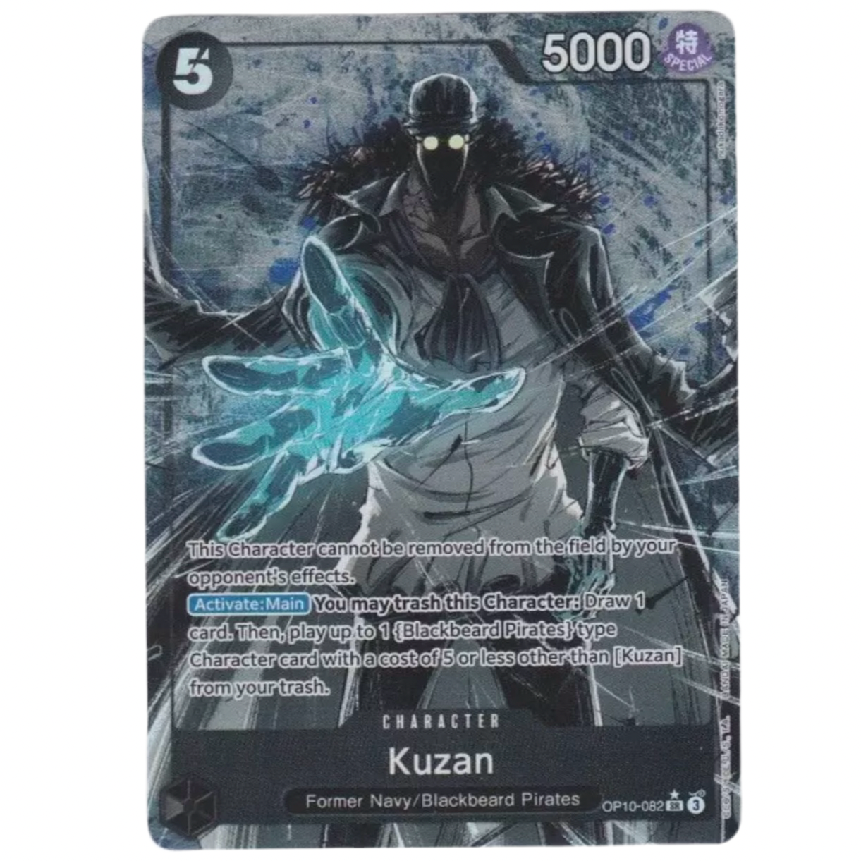 One Piece TCG Kuzan OP10-082 (Parallel) Alt Art English Version