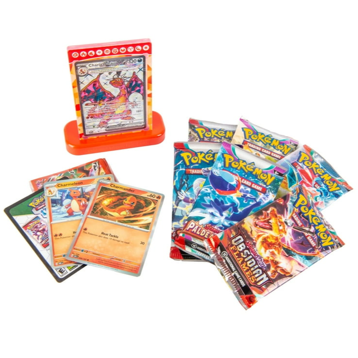 Pokemon Trading Card Games Charizard Ex Premium Collection Box 6 Tcg Booster Packs