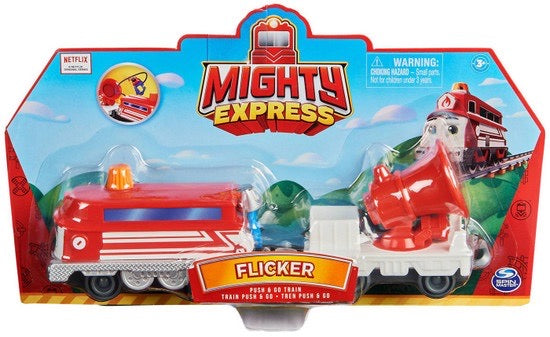 Mighty Express Push & Go Flicker Vehicle