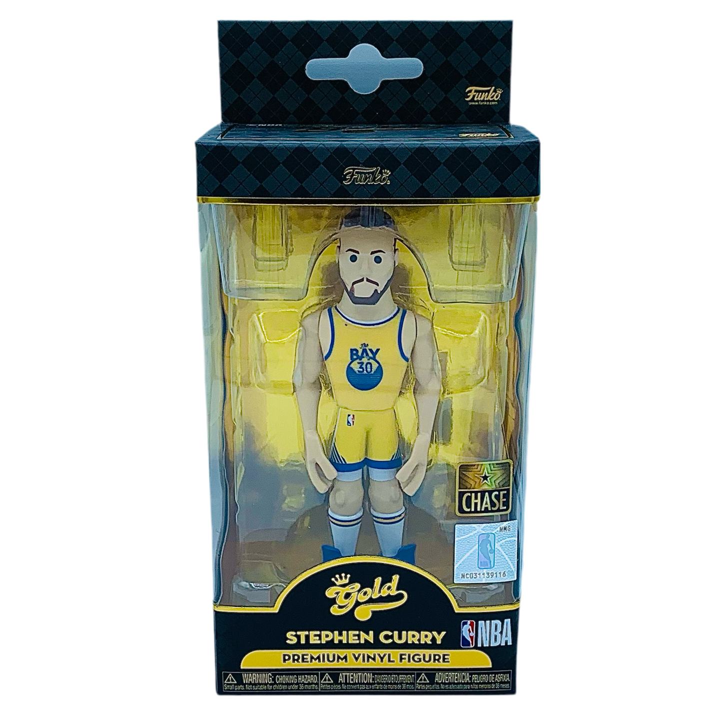 Funko Gold NBA Stephen Curry Premium Vinyl Figure “CHASE”