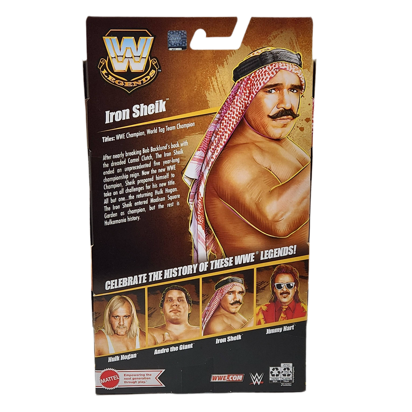 WWE Wrestling Elite Collection series 21 The Iron Sheik Exclusive Action Figure