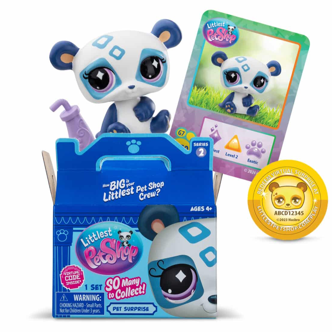 Littlest Pet Shop Pet Series 2 Surprise Mystery Figures (Styles May Vary)