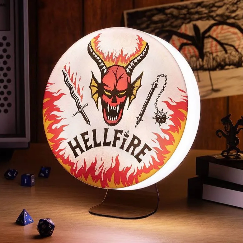 Stranger Things Hellfire Club Graphic Logo Light,