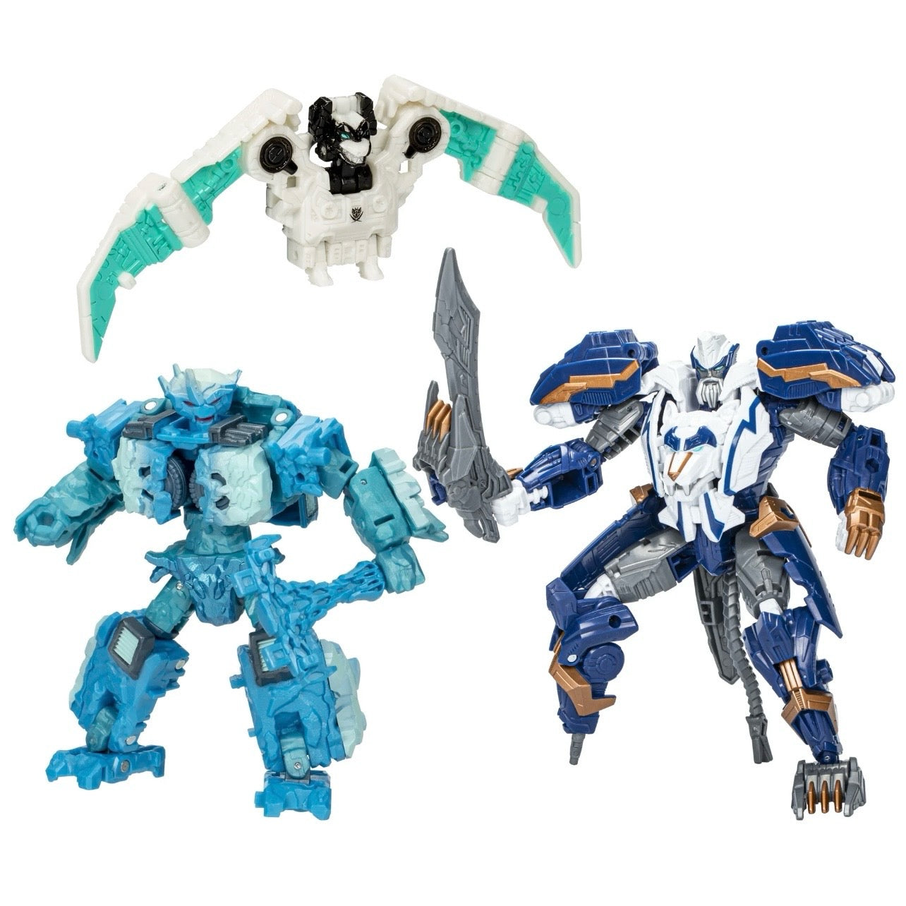 Transformers Generations Legacy United Star Raider Thundertron, Nightstrike & Calcitron Deluxe Action Figure