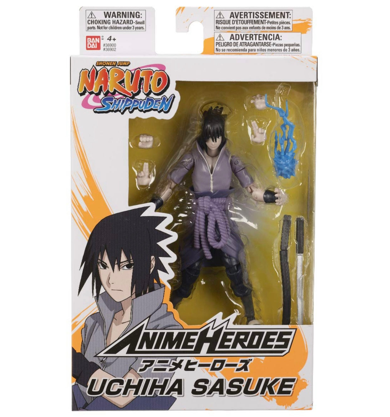 Anime Heroes Naruto Shippuden Uchiha Sasuke Action Figures