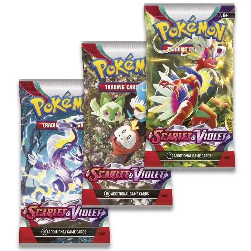 Pokémon TCG: Scarlet & Violet 3-Pack Blister (Random Promo)