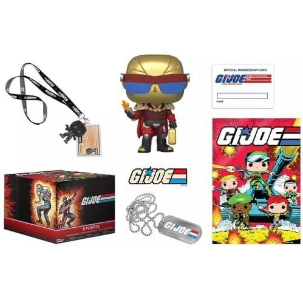 Funko Mystery Box: G.I. Joe 6-Piece Collector's Box GameStop Exclusive