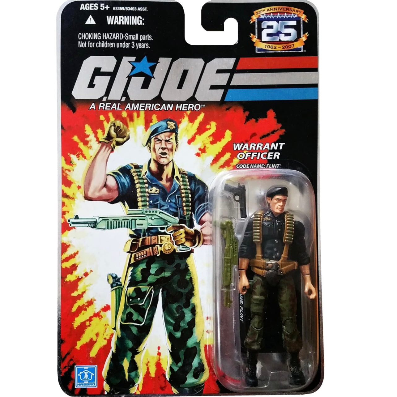 G.I. Joe 25th Anniversary Tiger Force Leader Warrant Officer Flint Action Figure