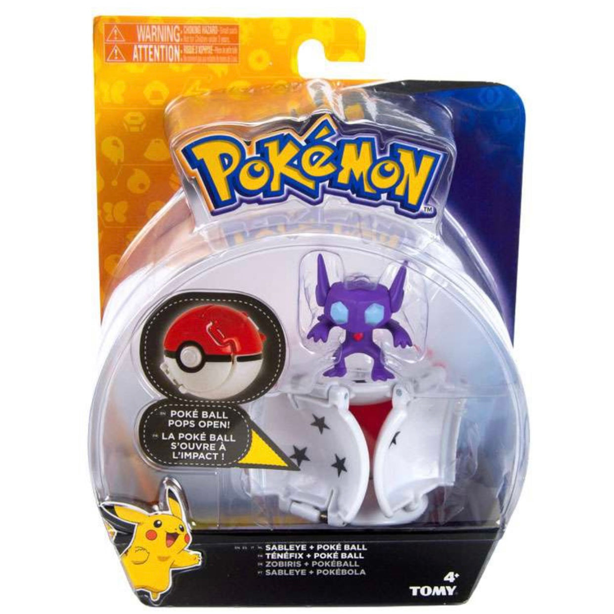 Pokémon Throw 'N' Pop Poké Ball Sableye And Poké Ball