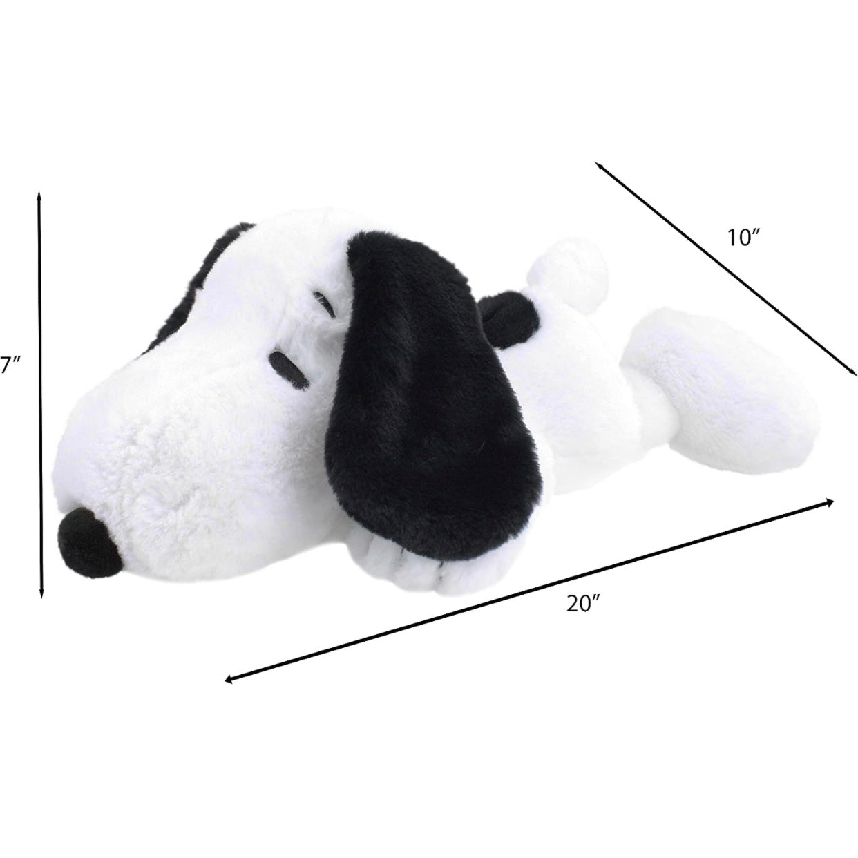 Peanuts Animal Adventure Snoopy 20" Soft & Floppy Collectible Plush