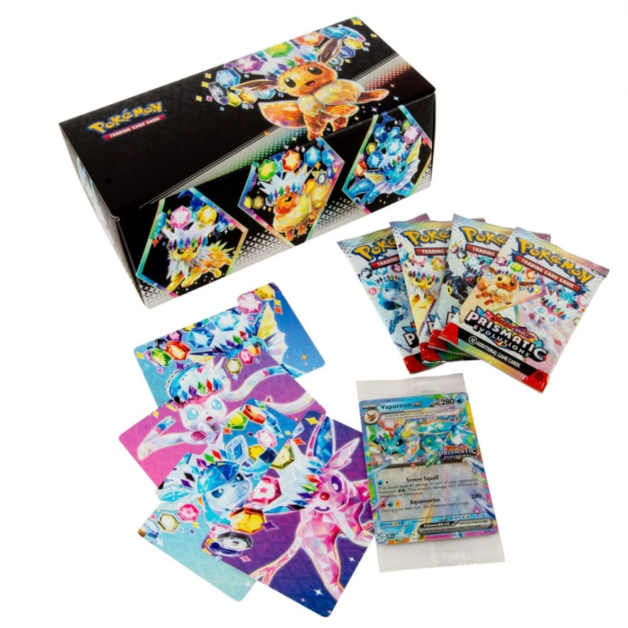 Pokémon Surprise Box Trading Card Scarlett & Violet 8.5 Prismatic Evolutions