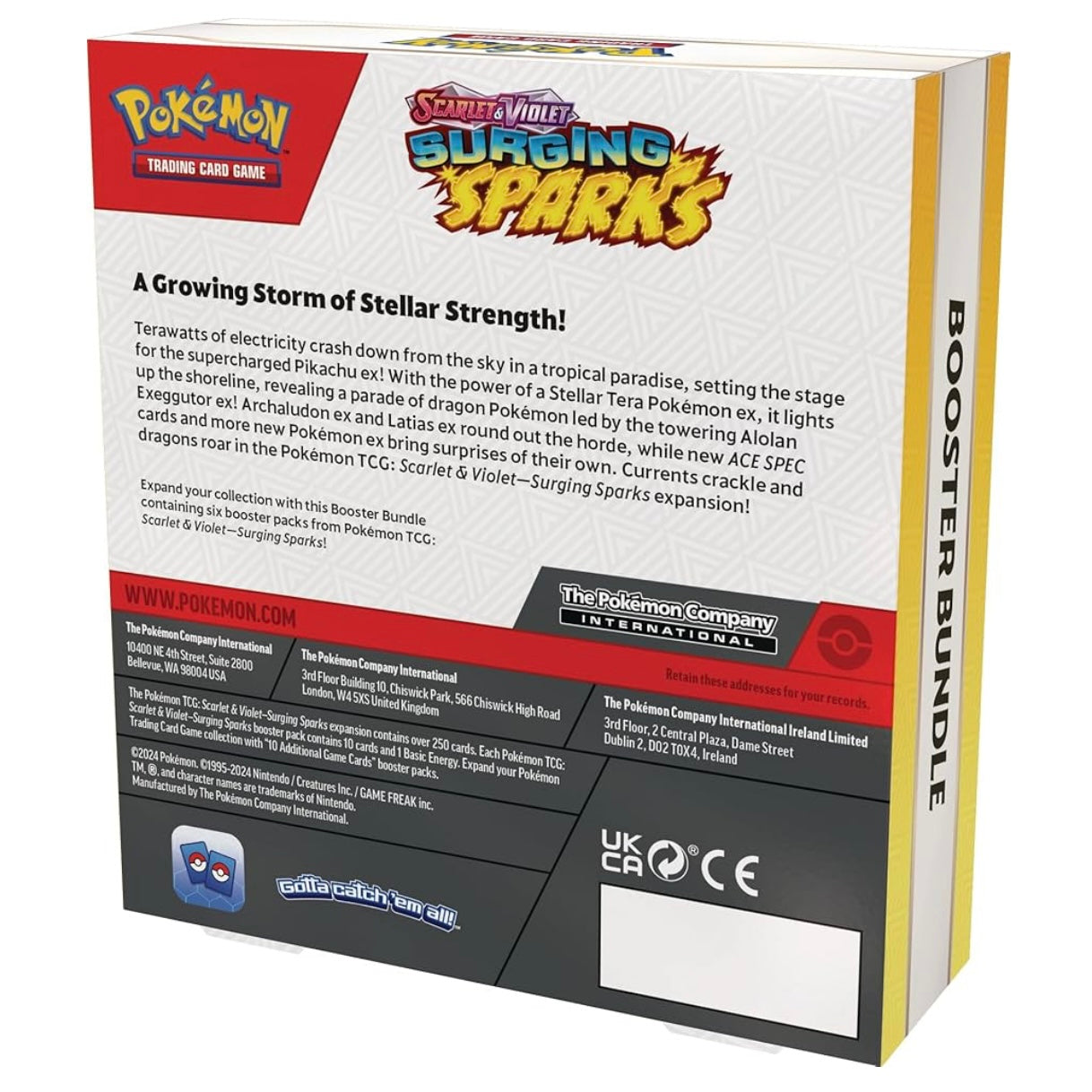 Pokémon TCG: Scarlet & Violet - Surging Sparks Booster Bundle