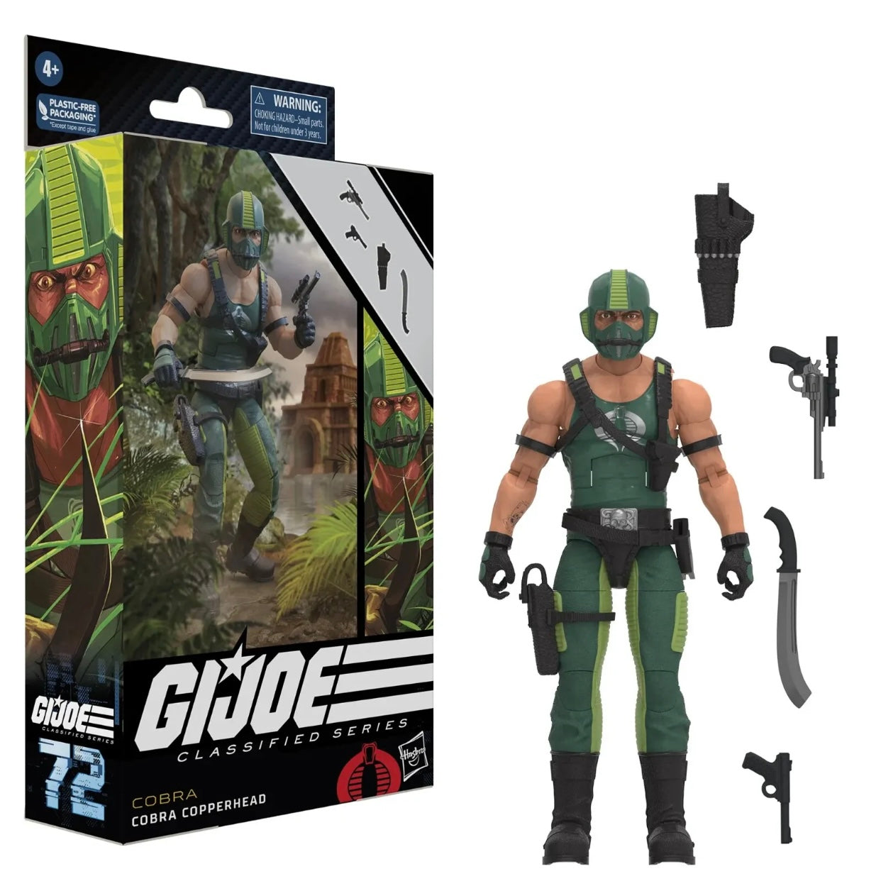 G. I. Joe Classified Series Cobra Copperhead, Collectible 72, 6 inch Action Figures