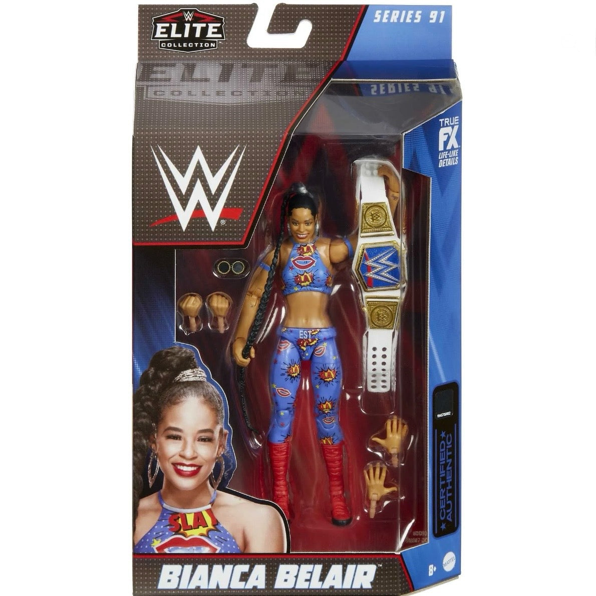 WWE Bianca Belair Elite Collection Action Figure
