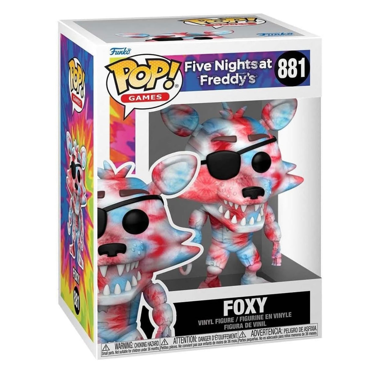 Funko Pop! Five Nights at Freddy's - Tie Dye Foxy Funko Vinyl Figure #881