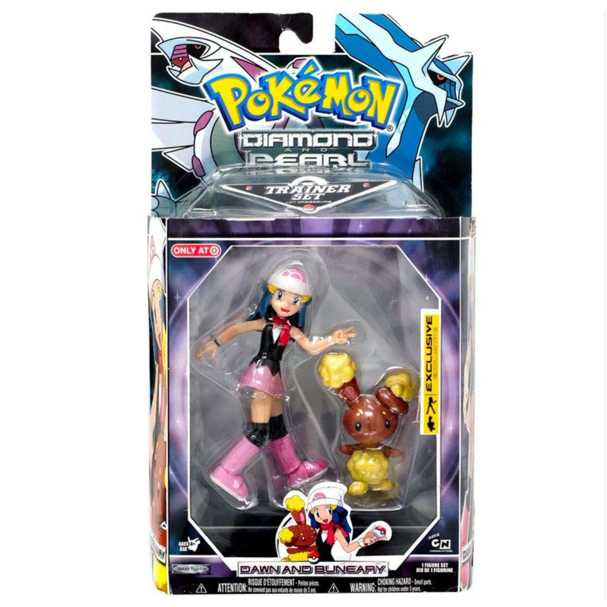 Pokémon Diamond & Pearl Trainer Sets Dawn & Buneary Exclusive Action Figure Set