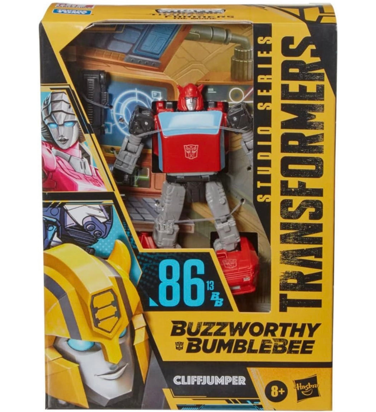 Transformers Buzzworthy Bumblebee 86 Studio Series Deluxe Class 13-BB Cliffjuper Action Figure