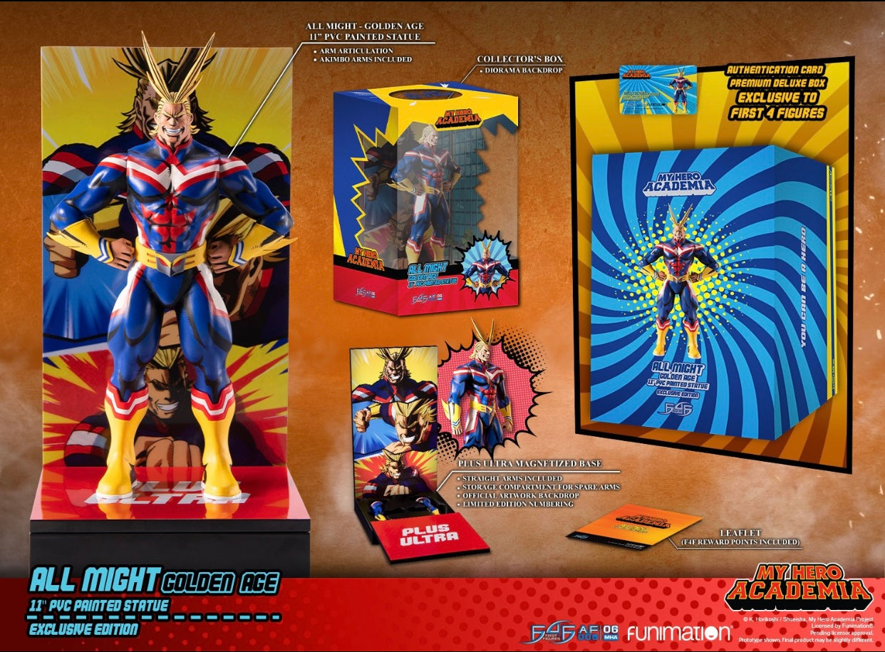 My Hero Academia - All Might - Golden Age (Exclusive Edition) Figure