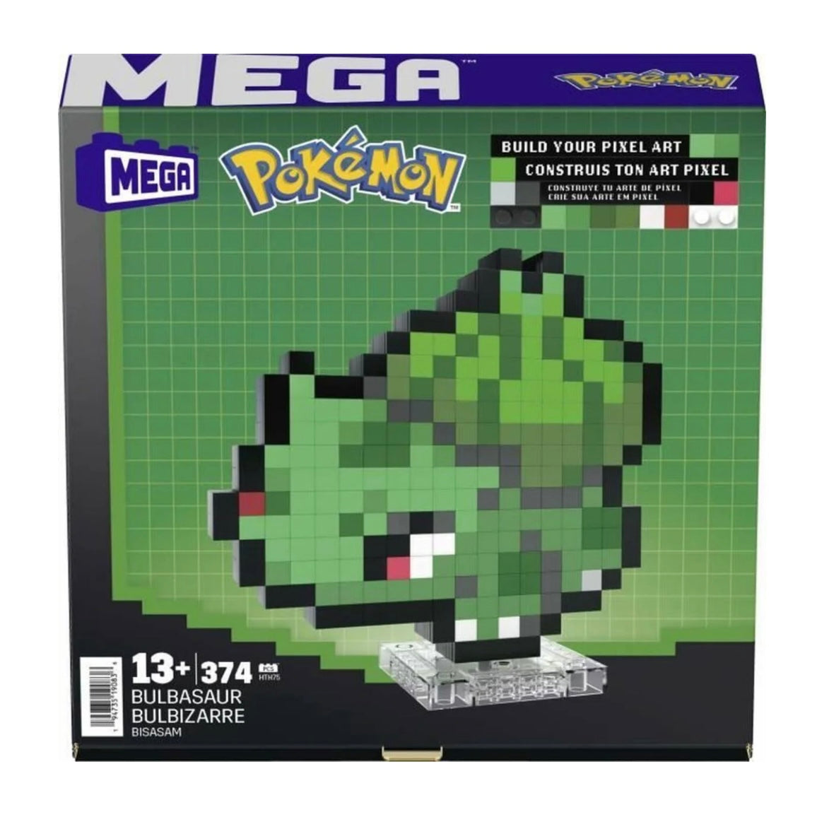 Pokémon Bulbasaur Building Set by MEGA 374-Pcs