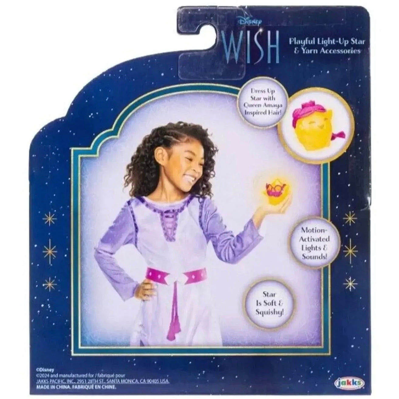 Wish Playful Light-Up Star, Yarn Accessories, Doll Accessories
