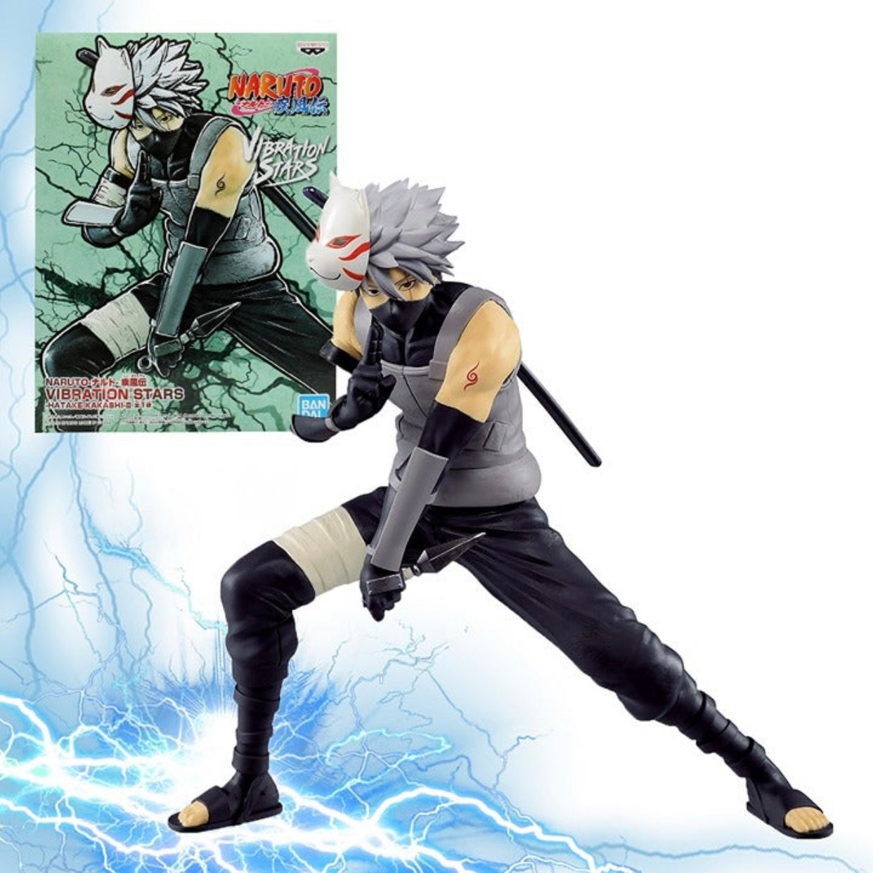 Banpresto Naruto Shippuden Vibration Stars: Hatake Kakashi-II Statue