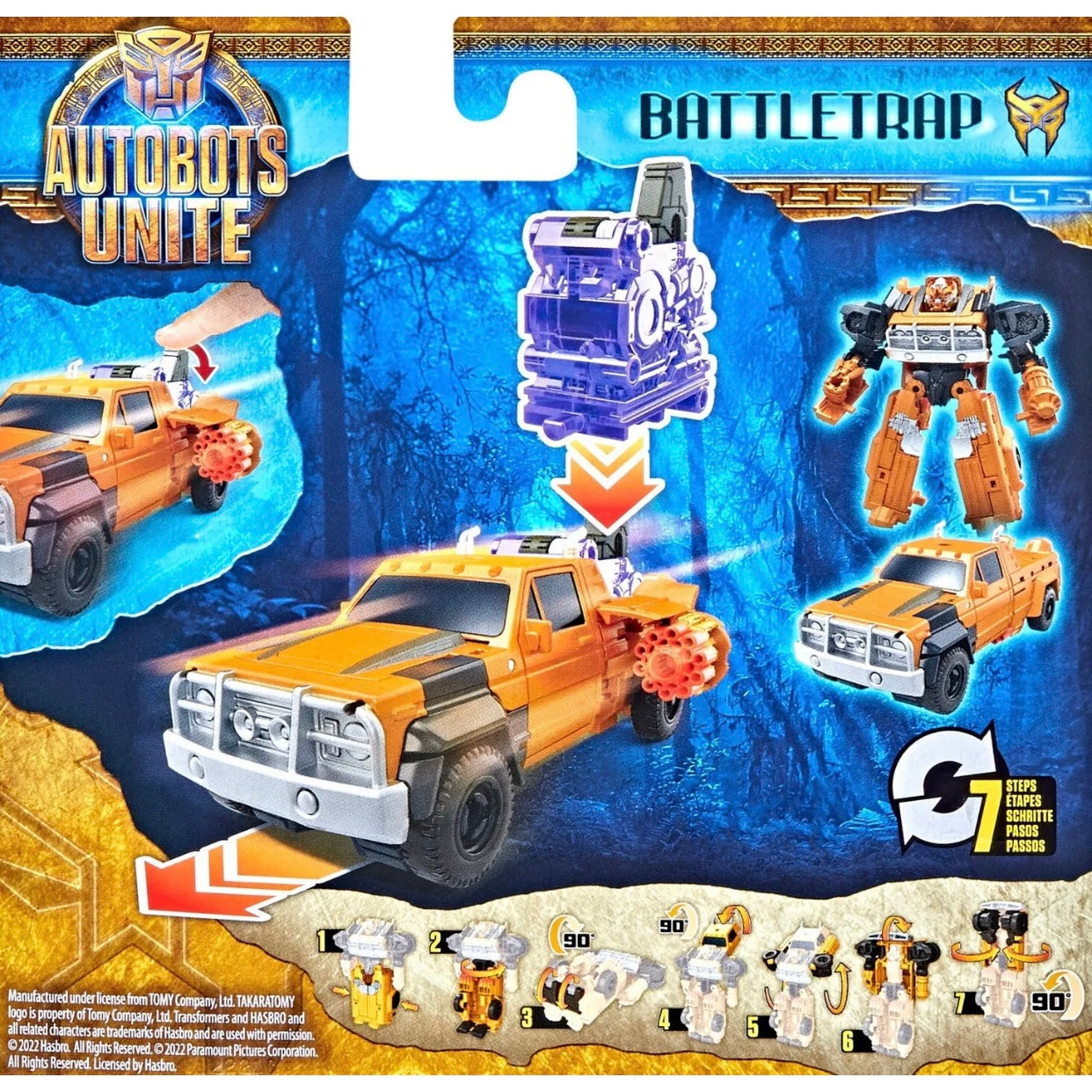 Transformers 7 Rise of the Beasts Autobots Unite Power Plus 5" Battletrap