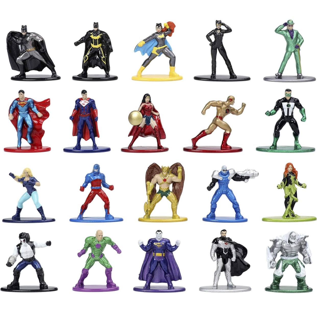 Jada Toys DC Comics 1.65" Die-cast Metal Collectible Figures 20-Pack Series 4