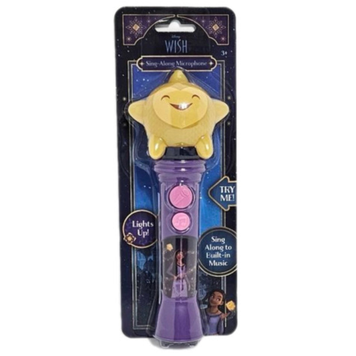 Disney Wish Asha Fashion Doll & Star Light Up Sing Along Microphone