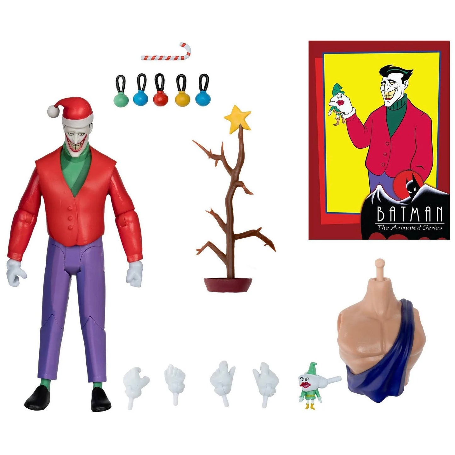 DC Direct Batman the Animated Series Christmas with the Joker 6" Action Figure