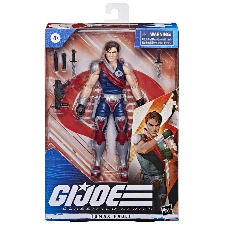 G.I. Joe Classified Series Tomax Paoli Action Figure