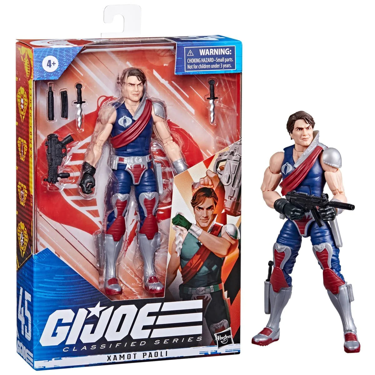 G.I. Joe Classified Series Xamot Paoli Action Figure