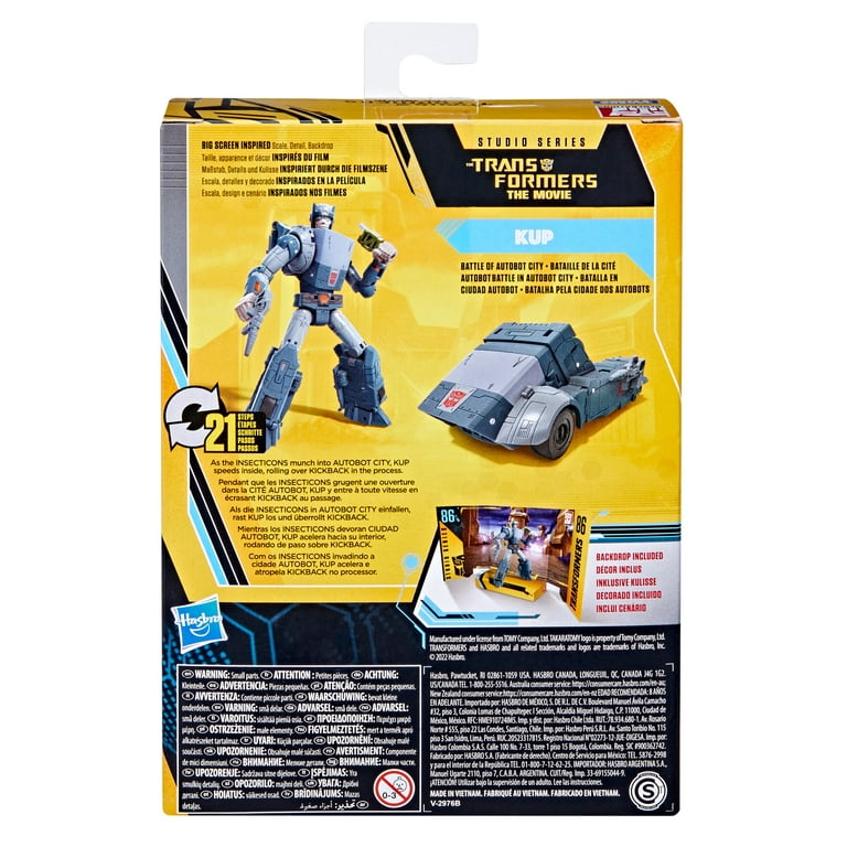 Transformers Buzzworthy Bumblebee 86 Studio Series Deluxe Class 13-BB KUP Action Figure