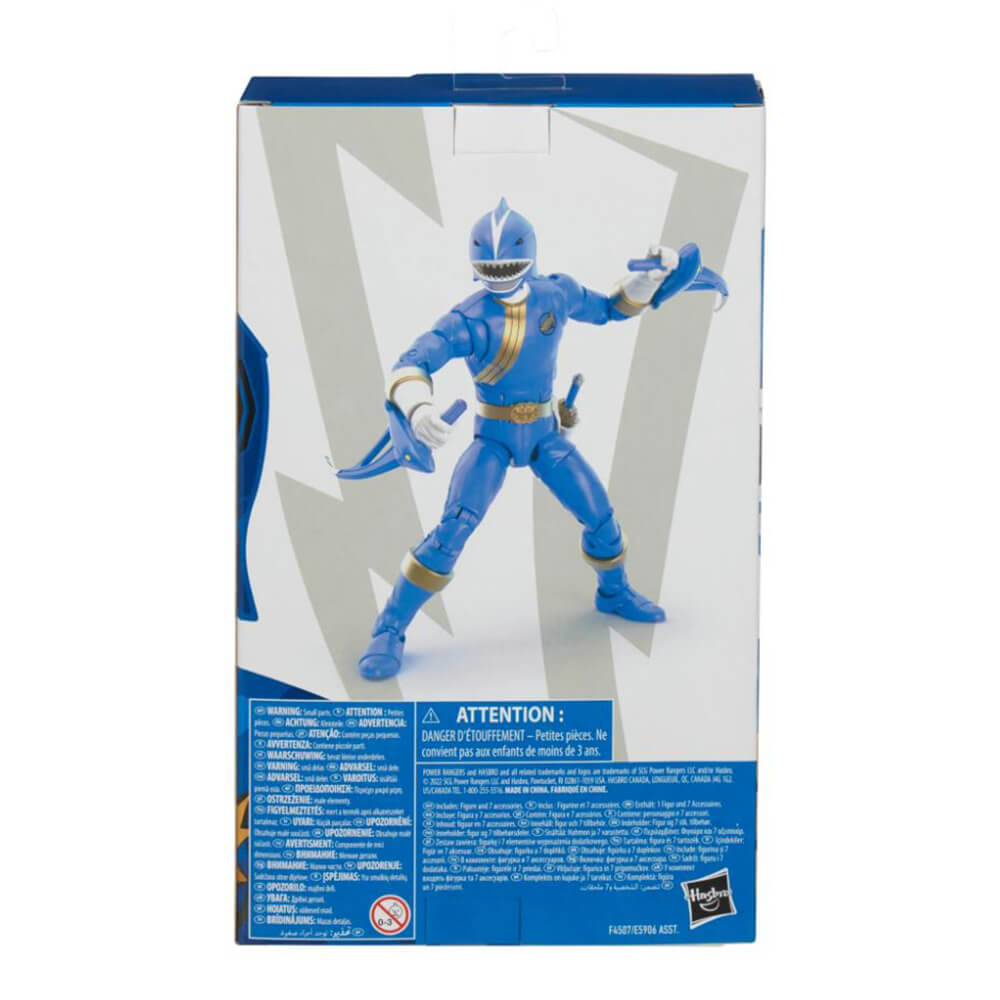 Power Rangers Lightning Collection Wild Force Blue Ranger Action Figure