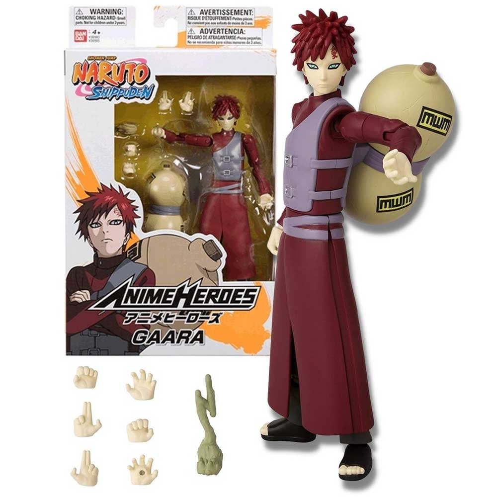 Anime Heroes Naruto Shippuden Gaara 6.5" Action Figure