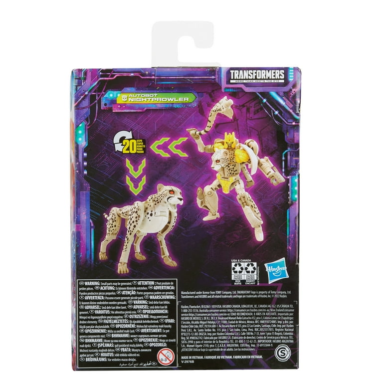 Transformers Generations Legacy Deluxe Autobot Nightprowler, Walmart Exclusive Action Figure