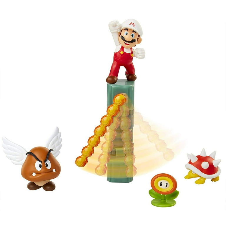 Super Mario Nintendo Lava Castle 2.5” Figure Multipack Diorama Set