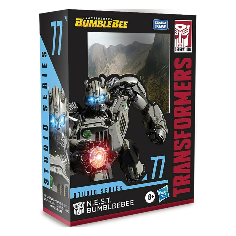 Transformers Studio Series 77 Deluxe Transformers: Bumblebee N.E.S.T. Bumblebee Action Figure