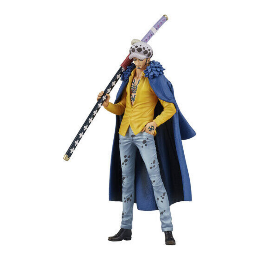 Banpresto DXF One Piece The Grandline Men Wanokuni Vol.19 Trafalgar Law 6.7-in Figure