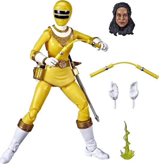 Power Rangers Lightning Collection Zeo Yellow Ranger Loose Figure with accessories