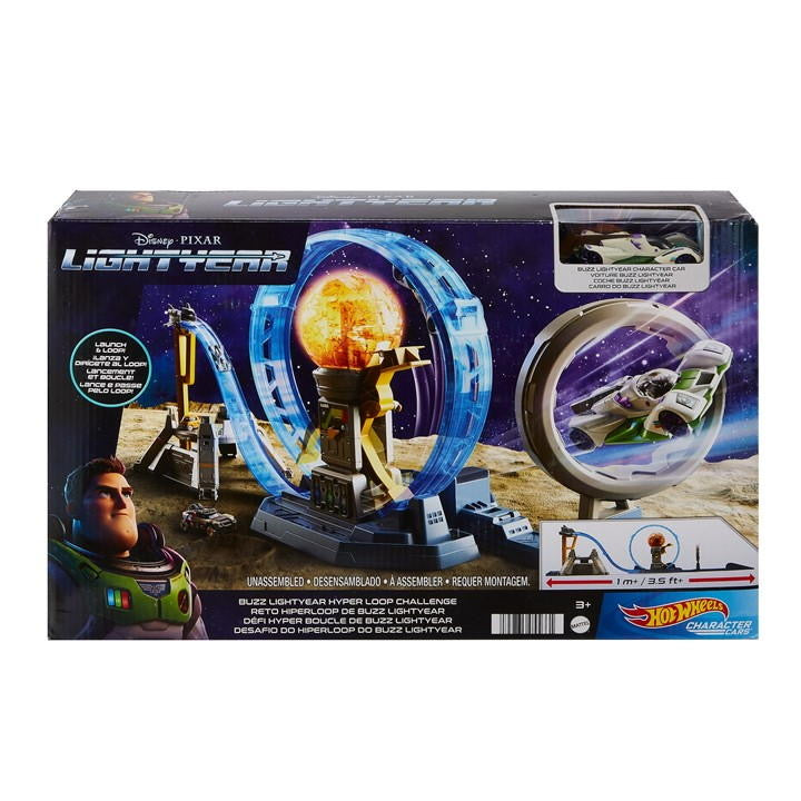 Disney/Pixar Buzz Lightyear Hyper Loop Challenge Playset by Hot Wheels