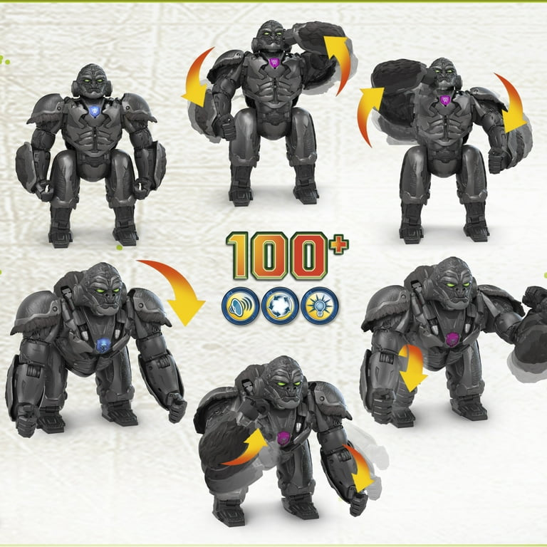 Transformers: Rise of the Beasts Command & Convert Animatronic Optimus Primal Action Figure