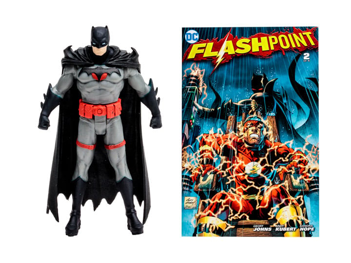 DC Comics Page Punchers Batman Flashpoint 3" Figure with Comic