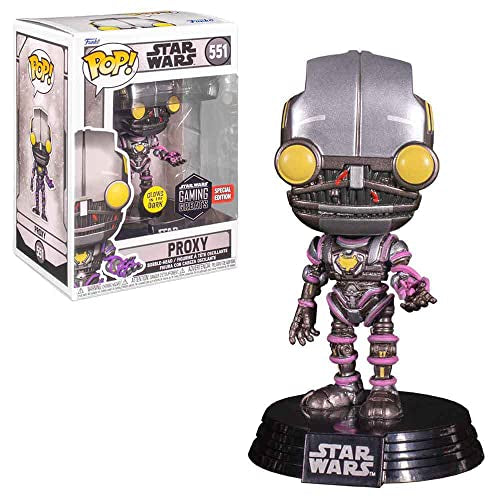 Funko Pop! Star Wars Gaming Creats Glow in the Dark exclusive Vinyl Figure PROXY #551