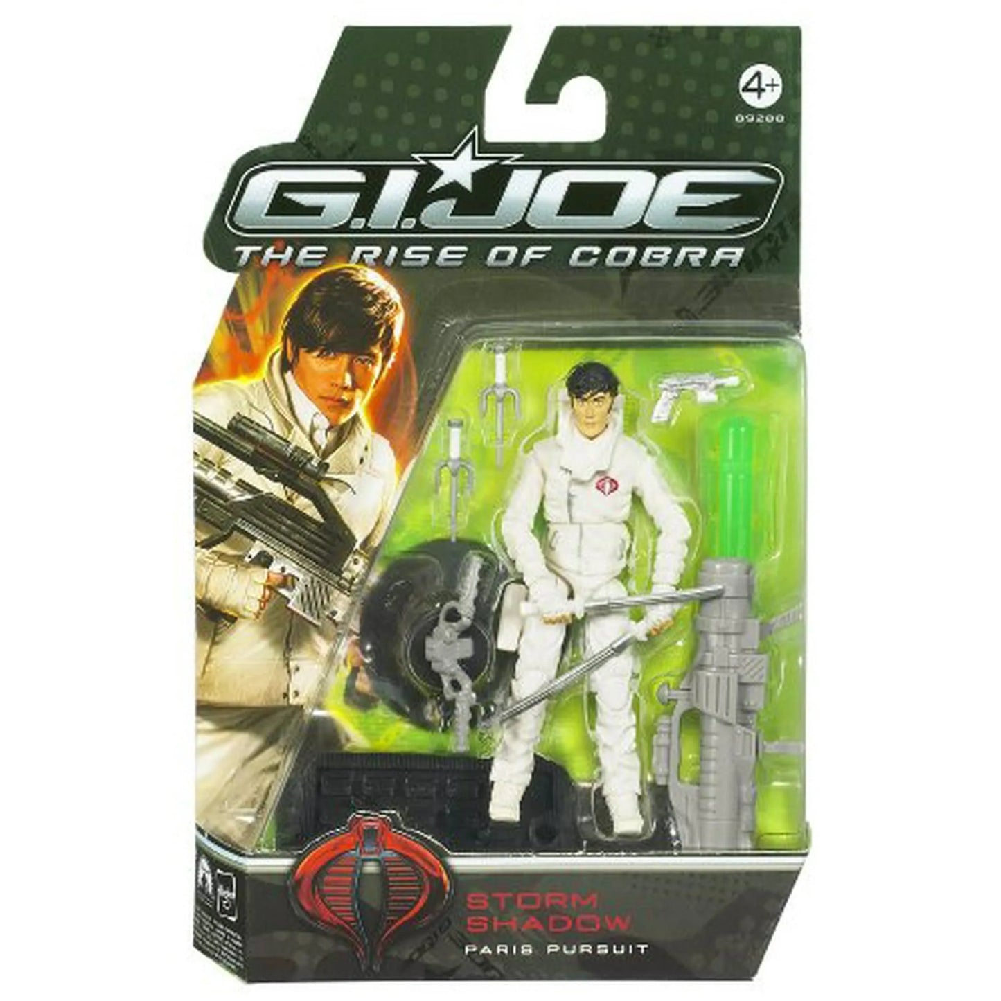 G.I. Joe The Rise Of Cobra. Storm Shadow. Paris Pursuit Action Figure