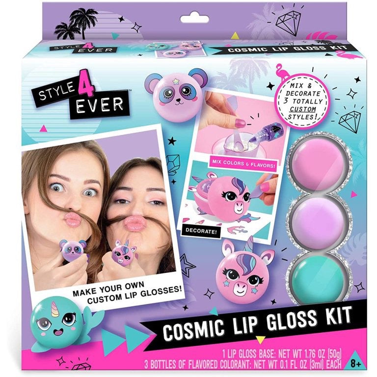 Style 4 Ever Cosmic Lip Gloss Kit. Multicolor