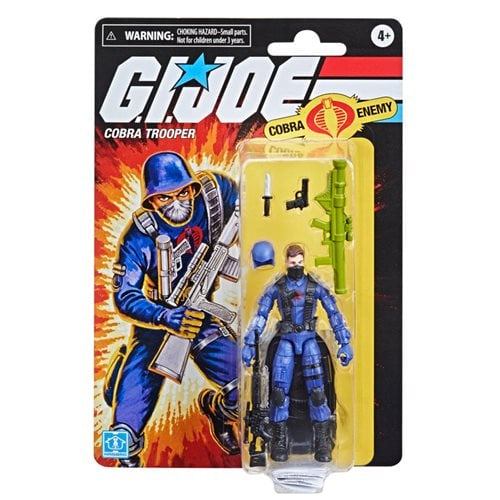 G.I. Joe Retro Cobra Trooper (Cobra Enemy) 3.75 Inch Exclusive Action Figure
